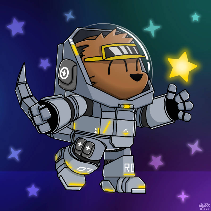 Ricky in space by JimmyLJX on DeviantArt