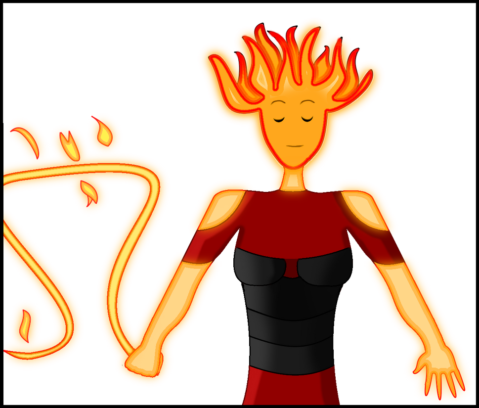 Elaine - The Guardian of The Fire Element (OC) by Luszor2 on DeviantArt