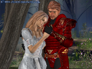 Lancelot and Gwenhwyfar