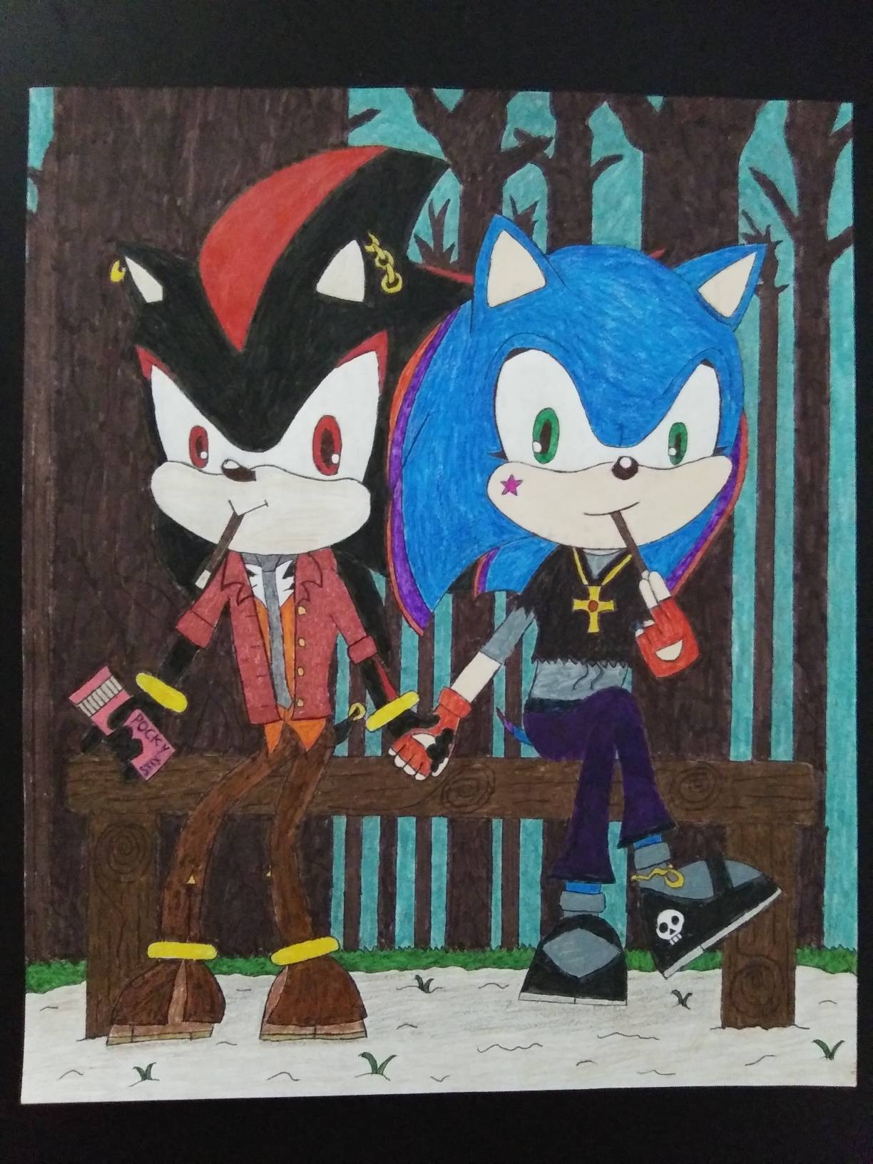 Sonadow in 2023  Sonic and shadow, Sonic funny, Sonic x shadow fanart