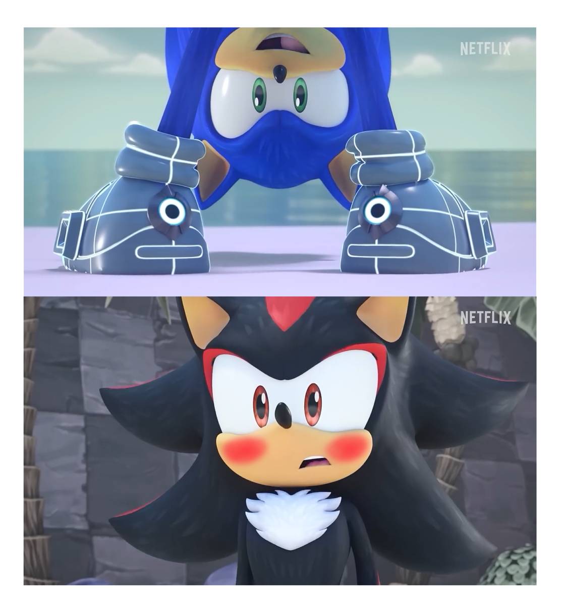 Shadow Vs Sonic Meme by 13ComicFan on DeviantArt