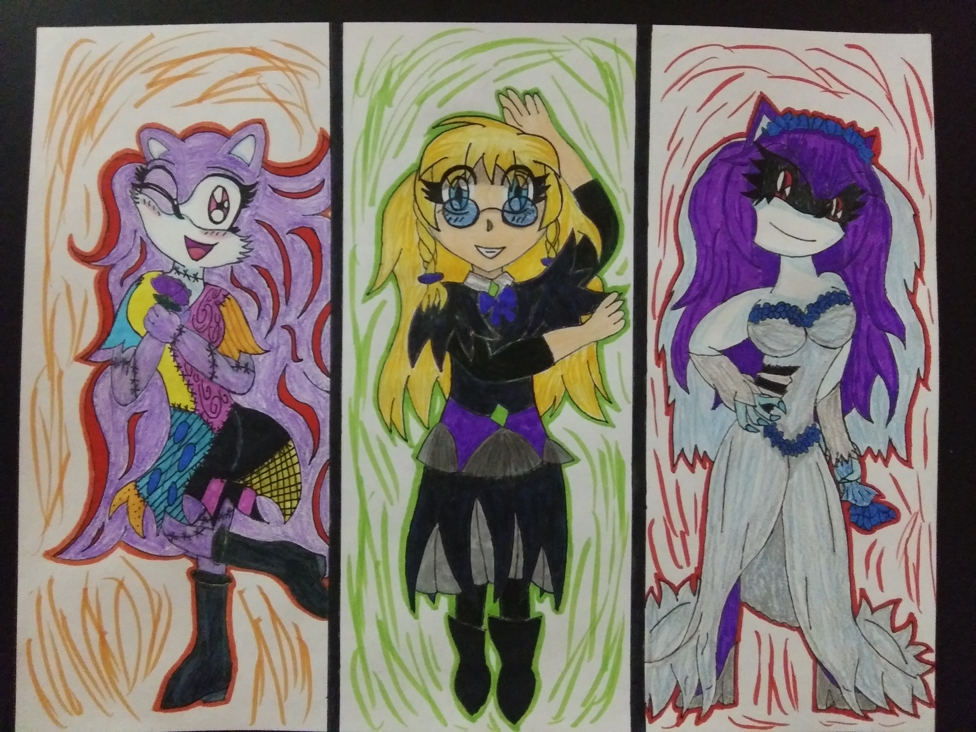 Spooky Month Characters!! Part 1 by Faith3231 on DeviantArt