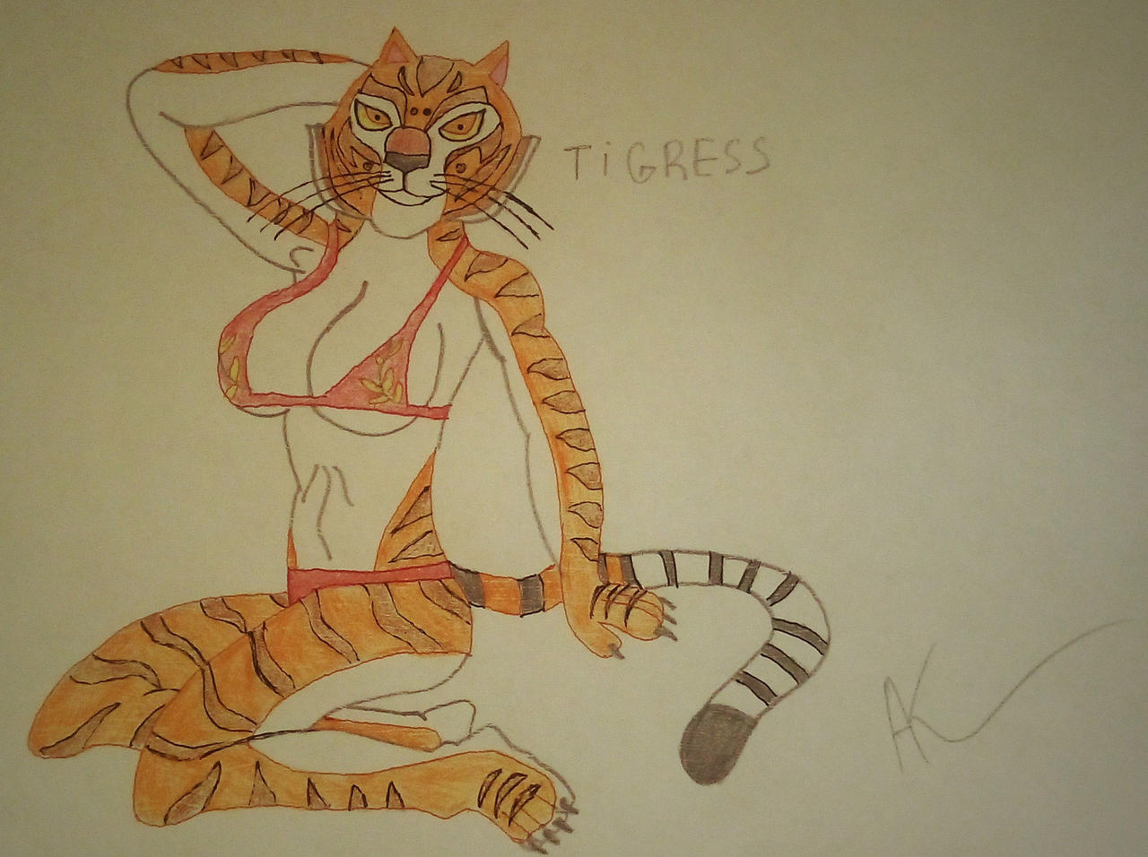 deugd verdund Spoedig Tigress (In bikini) by AlishaKraang on DeviantArt