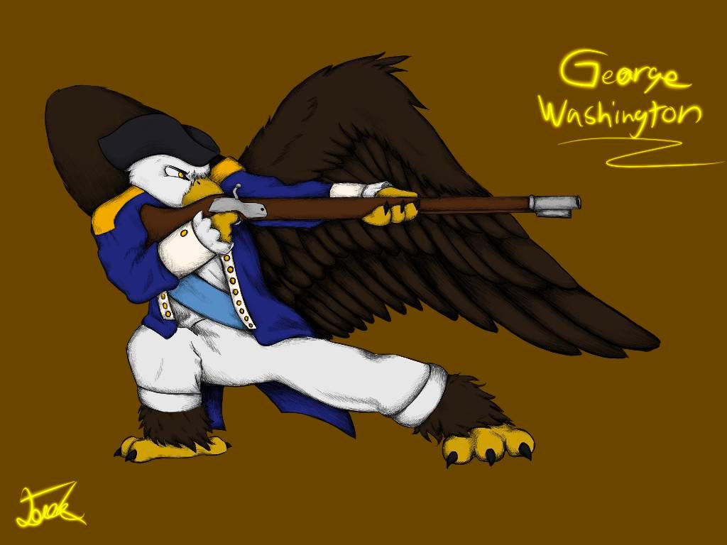 George Washington Bald Eagle By Jackrabbitart04 On Deviantart George Washington Bald Eagle By Jackrabbitart04 On Deviantart