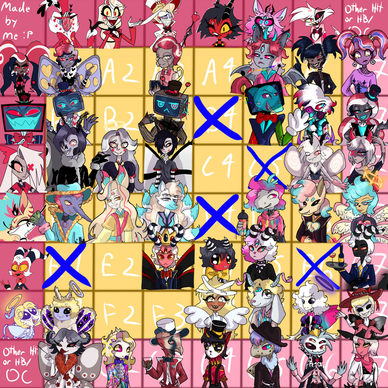 Pale Adoptable Deviantart HH/HB Grid adoptables! (Open!) by LittlePaleChild on DeviantArt