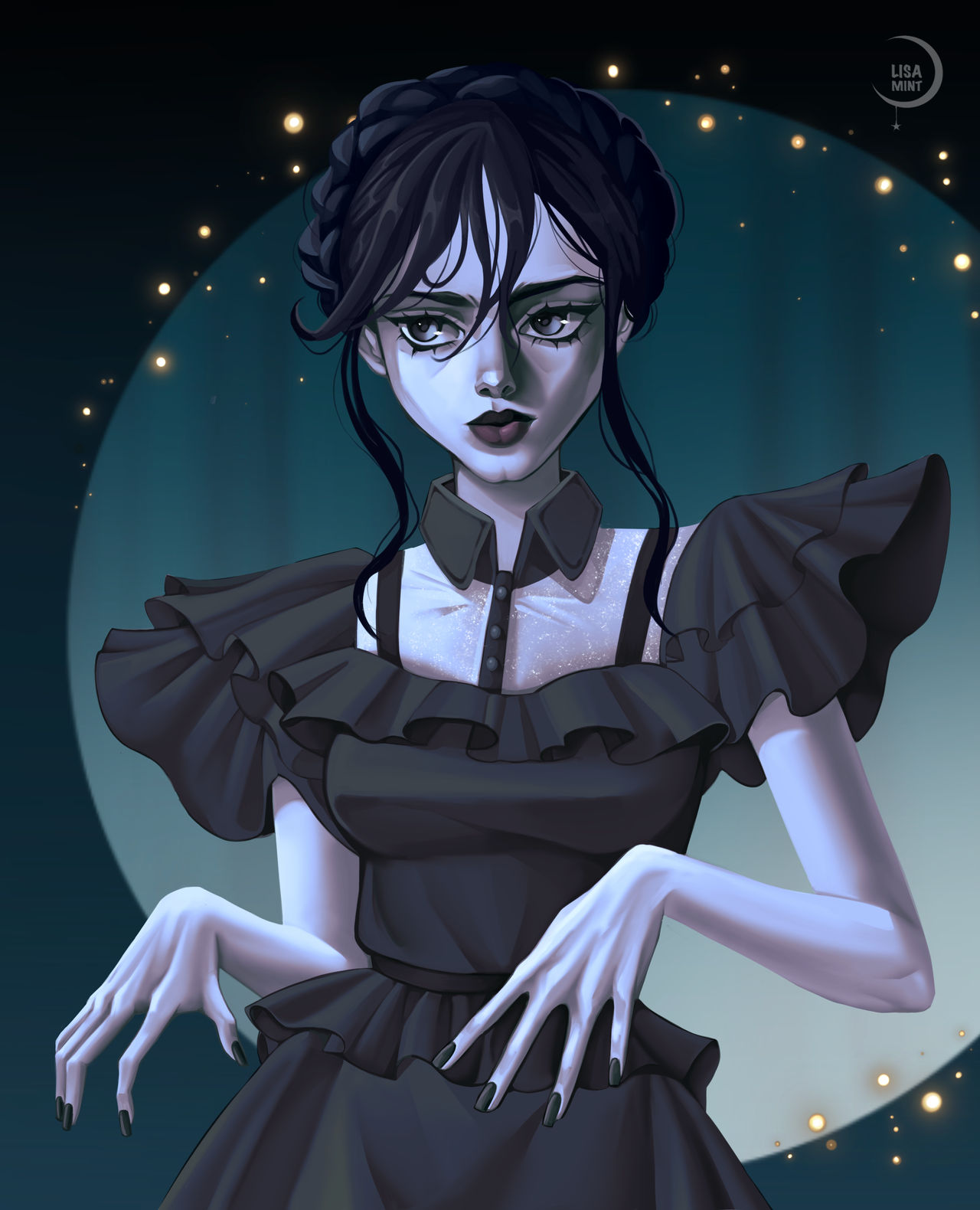 Wednesday Deviantart Wednesday Addams by LisaMints on DeviantArt