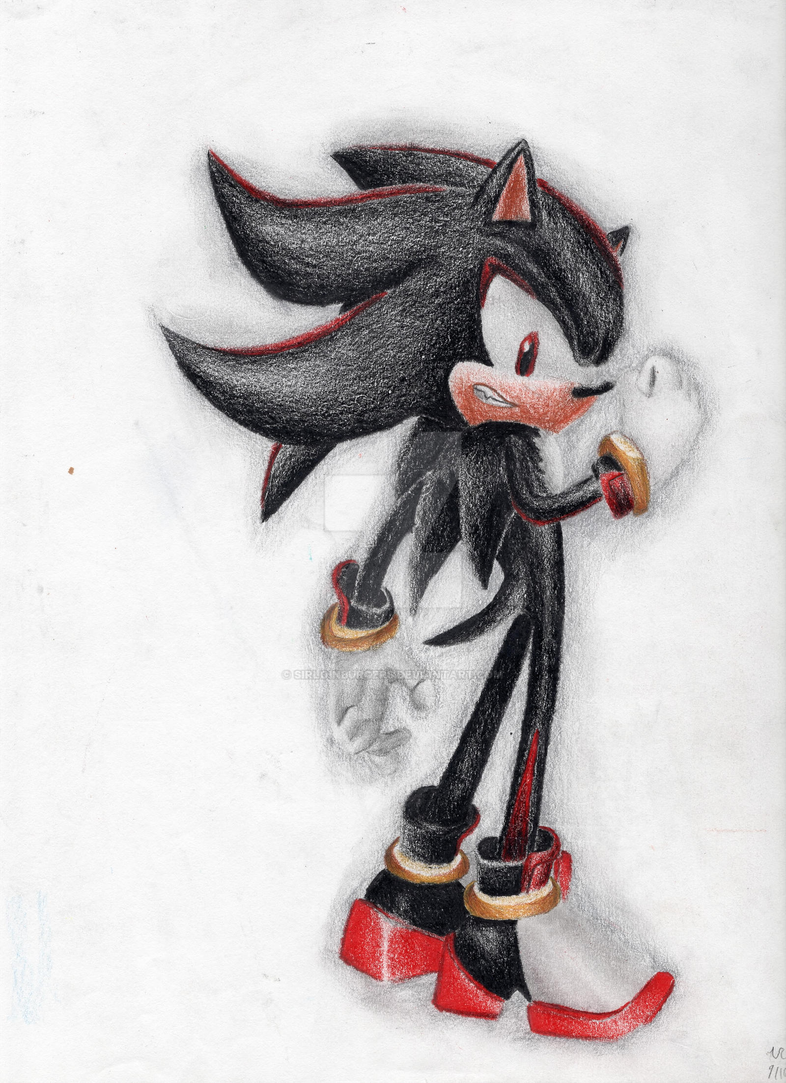 Shadow (Sonic 06) by SirloinBurgers on DeviantArt