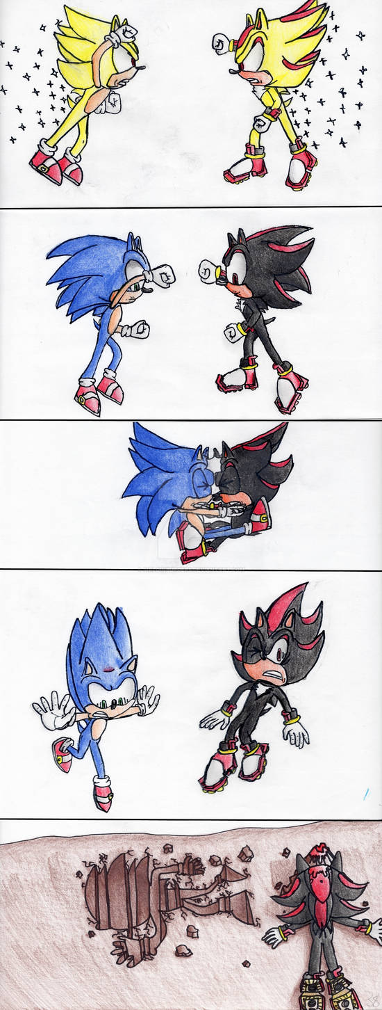 Sonic And Shadow Comic By SirloinBurgers On DeviantArt sonic-and-shadow-comic-by-sirloinburgers-on-deviantart