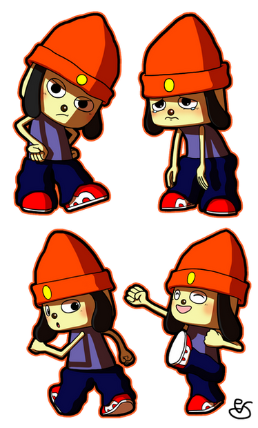 PaRappa The Rapper 2 - Main by PaperBandicoot on DeviantArt