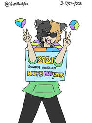 Happy New 2021 - Zach's Cube Outfit (Digital)