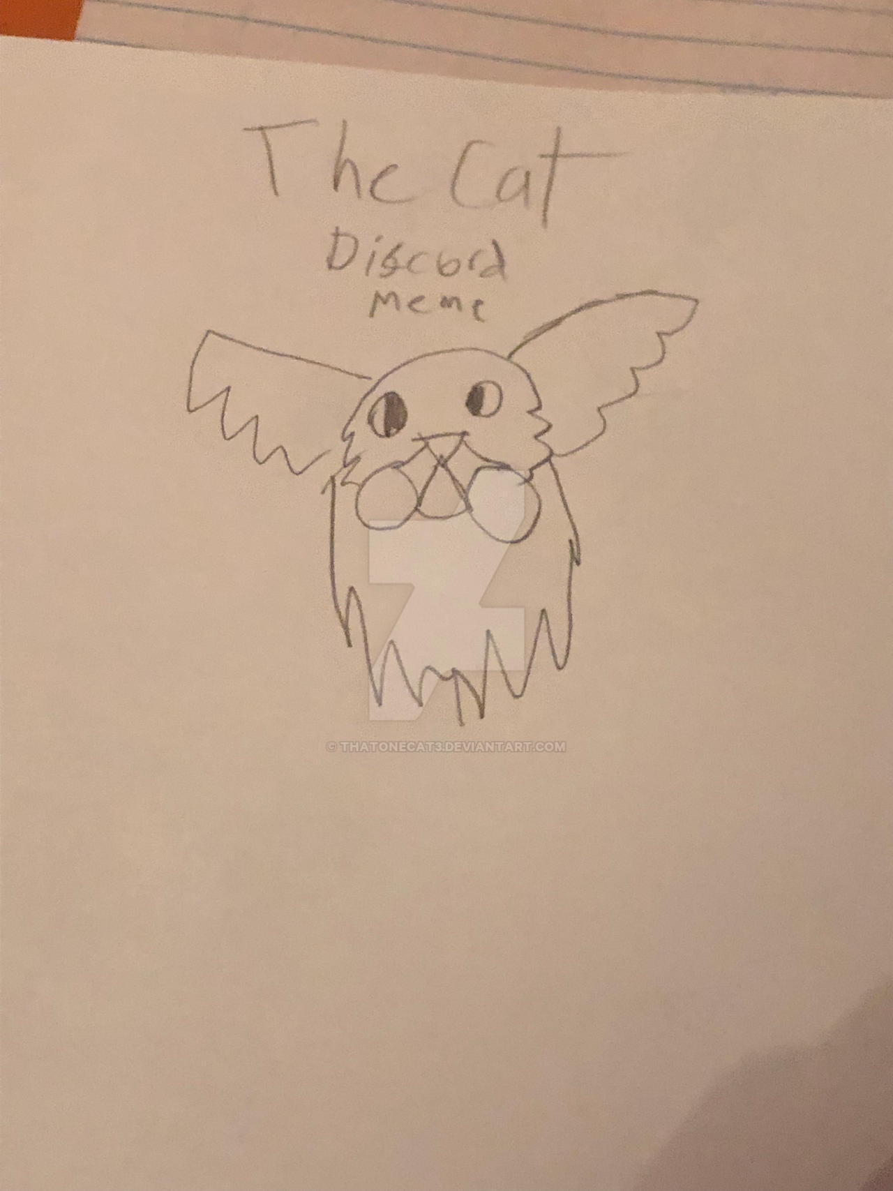The Cat (dIscord meme) by Thatonecat3 on DeviantArt
