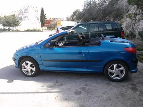 Peugeot 206CC colour grade show off