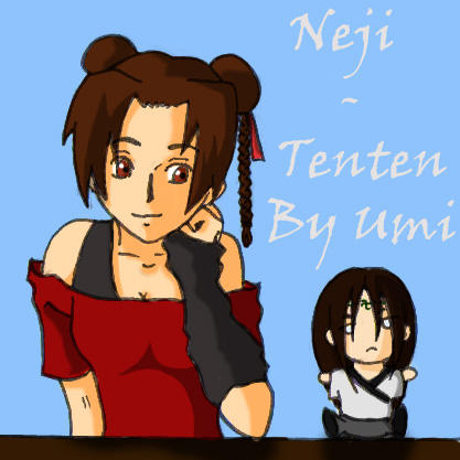 Tenten and Neji plush 2 by crooquete on DeviantArt
