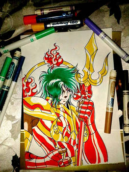 ULICES DE CRISAOR-SAINT SEIYA (MARKER COLOR)