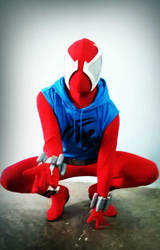 MY SECOND COSPLAY SCARLET SPIDER-MAN