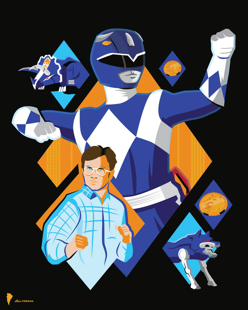 Power Rangers Blue Ranger Deviantart Mighty Morphin Power Rangers (Blue Ranger) by Jurassickevin on DeviantArt