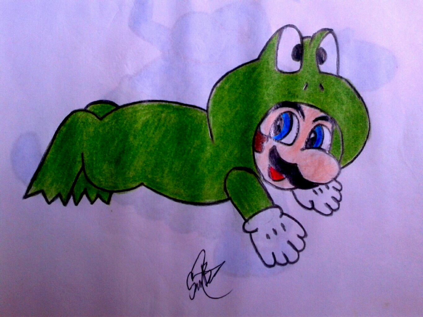 Angela Mario Rana Mario rana by BelJoestar on DeviantArt