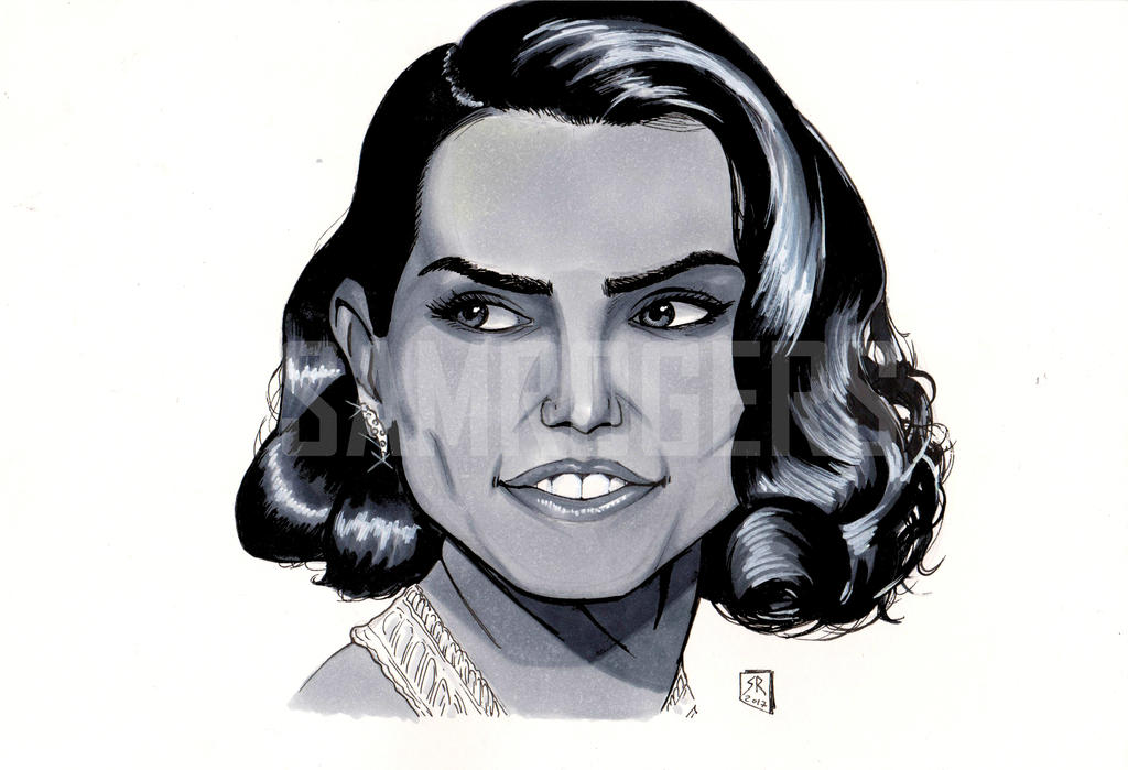 Daisy Ridley Portrait by samrogers on DeviantArt