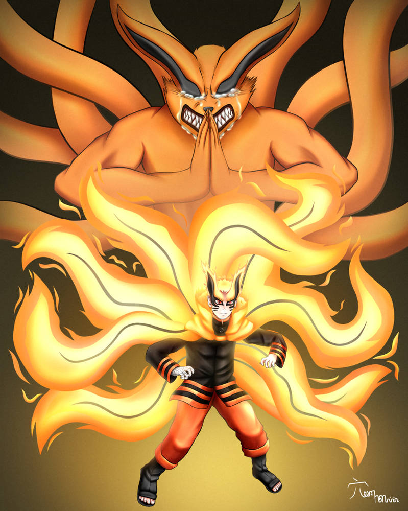 Boruto Chapter 51 Naruto and Kurama by AnagataJavanese on DeviantArt