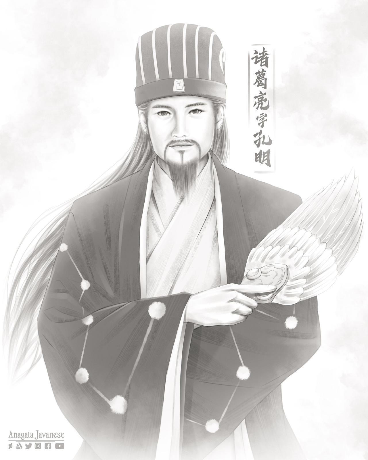 I am Zhuge Liang, courtesy name Kongmin