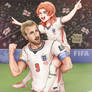 Mattie and Harry Kane | England vs Norway