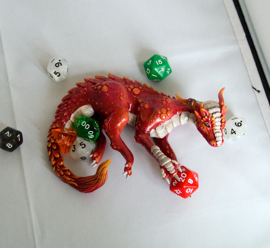 Playful Dice Dragon