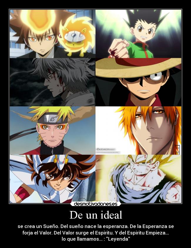 Desmotivaciones Anime