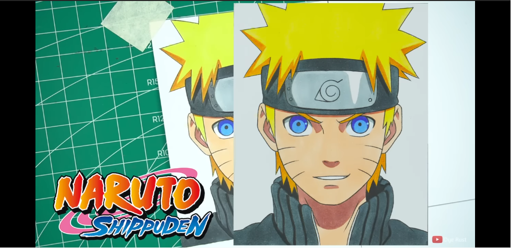 Animes Drawings - Uzumaki Naruto. Naruto Clássico