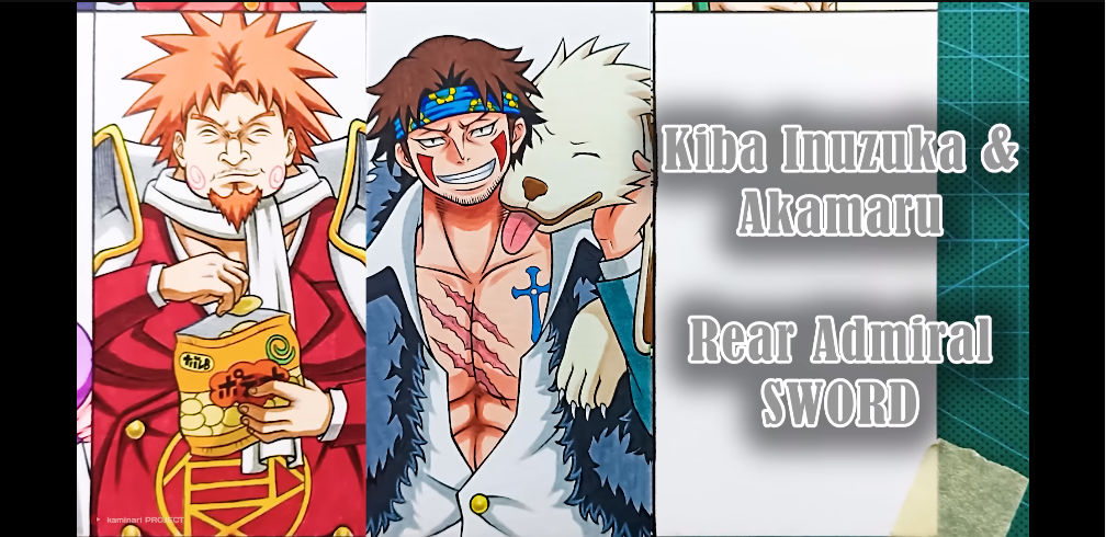 Drawing Naruto character as Marines Inuzuka Kiba by luismiguelbastidas ...