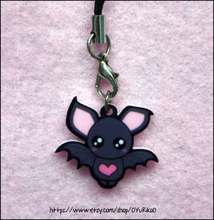 Cute Bat acrylic charm