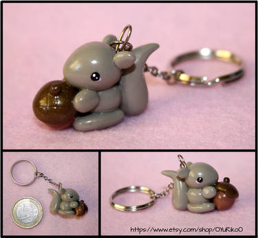 Cute squirrel charm