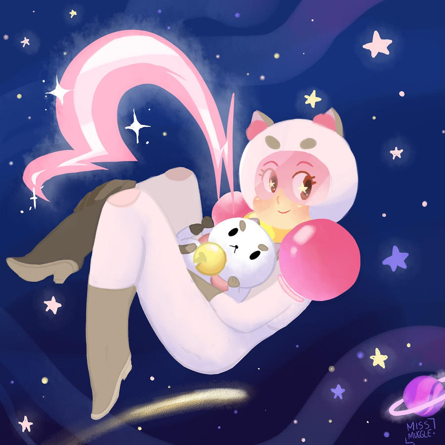 Bee + Puppycat IN SPAAAAAAAAAAAAAAAACE by AninhaT-T