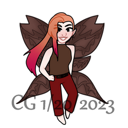 Vulstus, the Fire Fairy! (OC ART)