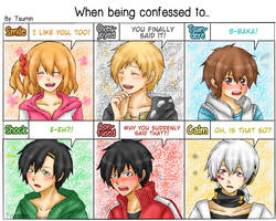 When being confessed to...