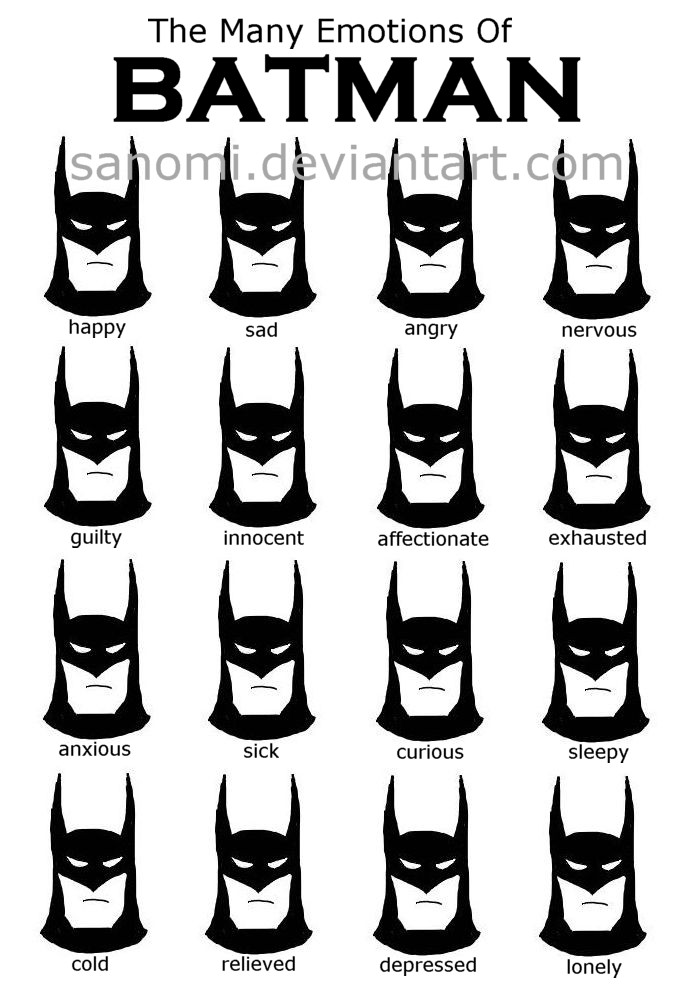 Jl The Emotions Of Batman By Sanomi On Deviantart Jl The Emotions Of Batman By Sanomi On Deviantart