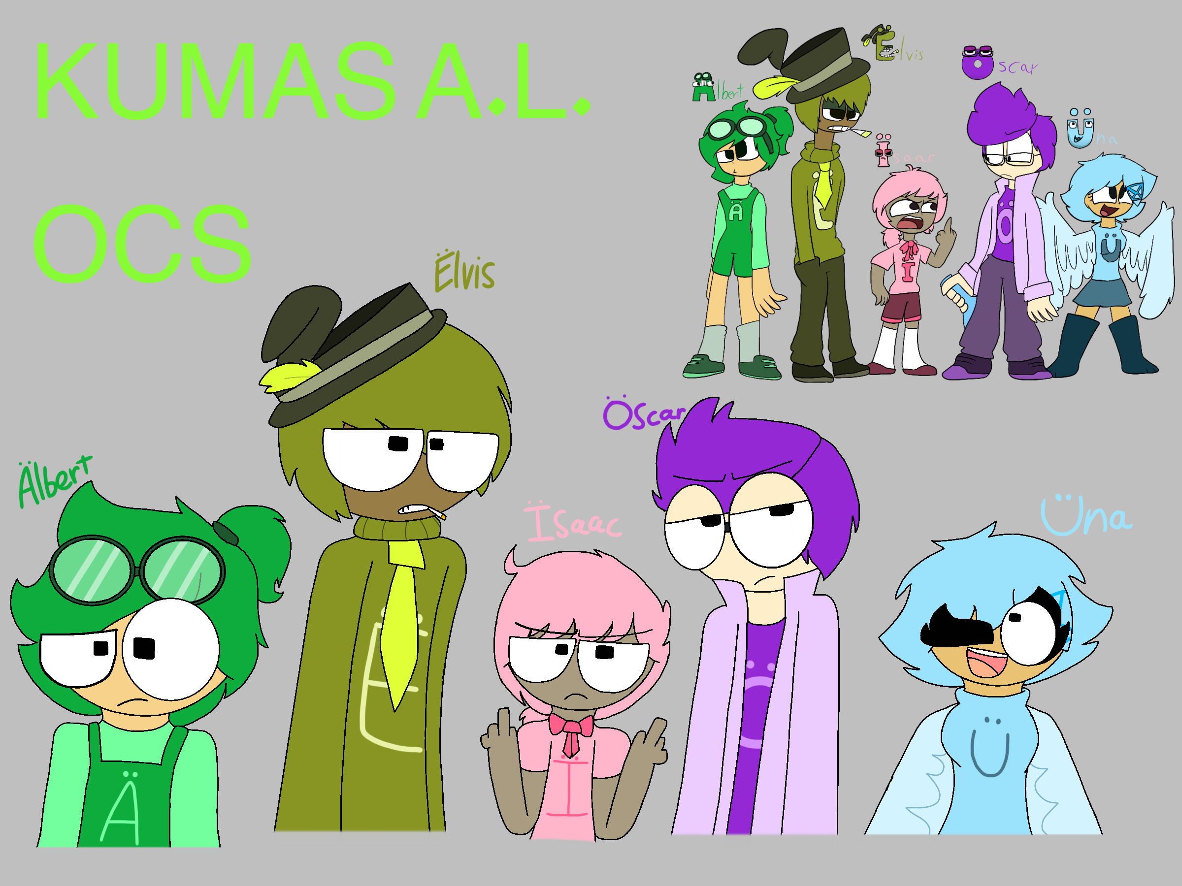 Kuma Requested me to draw these small fuckers :3.