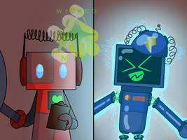 1st Commission - Sam and Watts