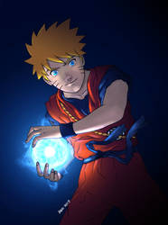 Naruto as Son Goku