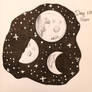 Inktober 2021 Day 18: Moon