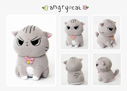 Angry Cat Plush!