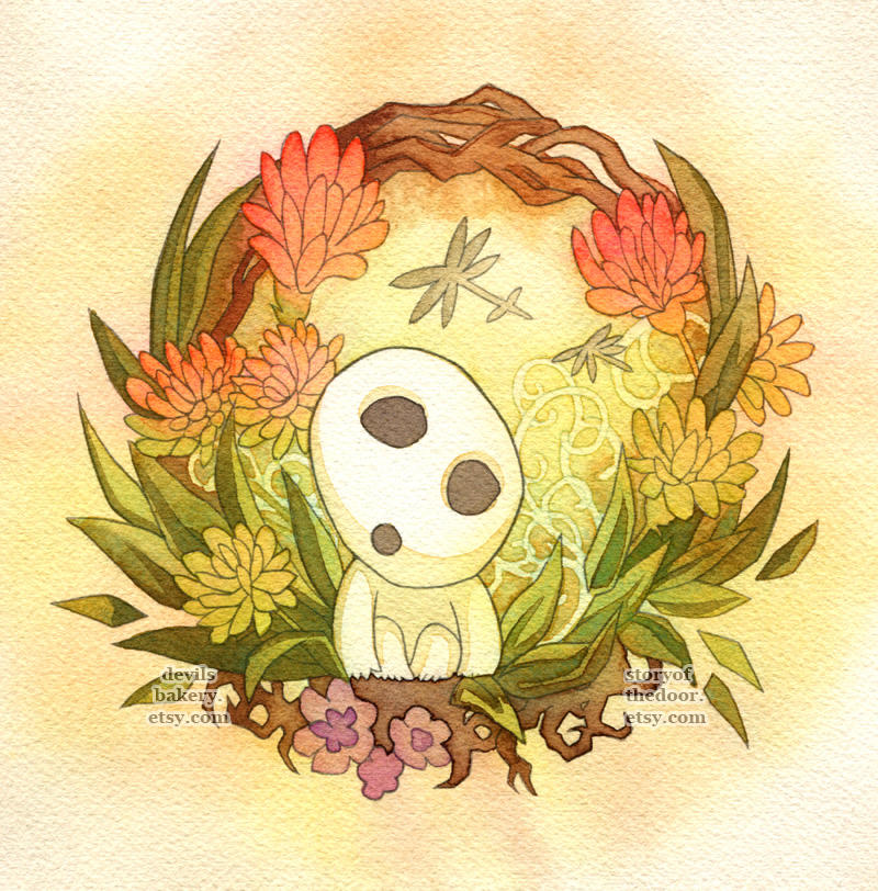 Kodama Vector Kodama by Cinnamoron on DeviantArt