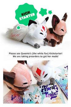 Queenie Plush LIVE on Kickstarter!