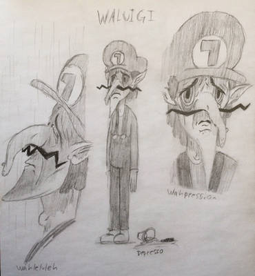 Sad Waluigi