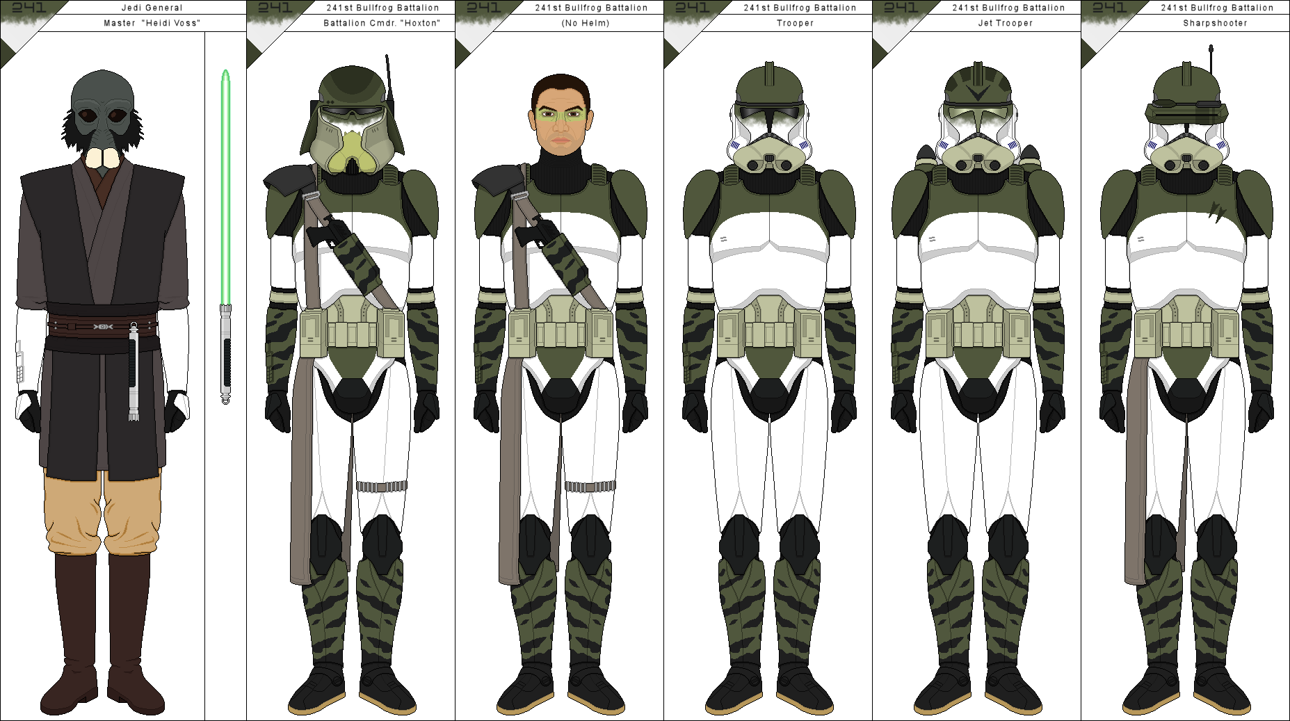 241st Bullfrog Battalion AT-TE by MarcusStarkiller on DeviantArt