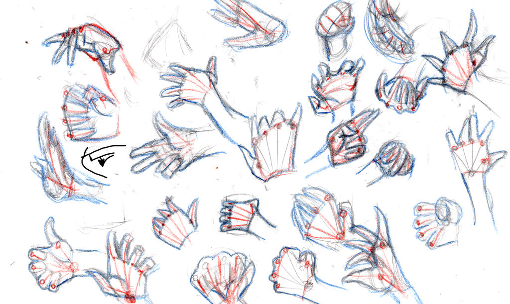 Hand Practce Hand Practice Traditional by JadeSky-Concepts on DeviantArt