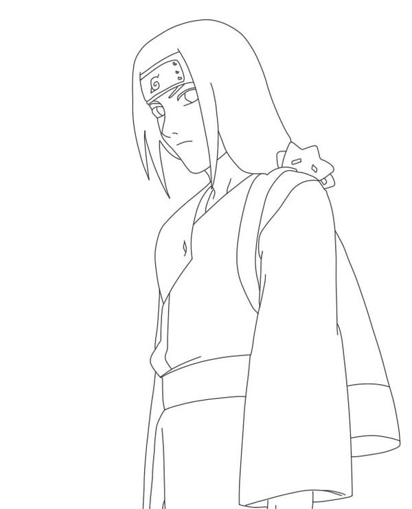 Neji Vector Neji Lineart by 23yukisosuke23 on DeviantArt