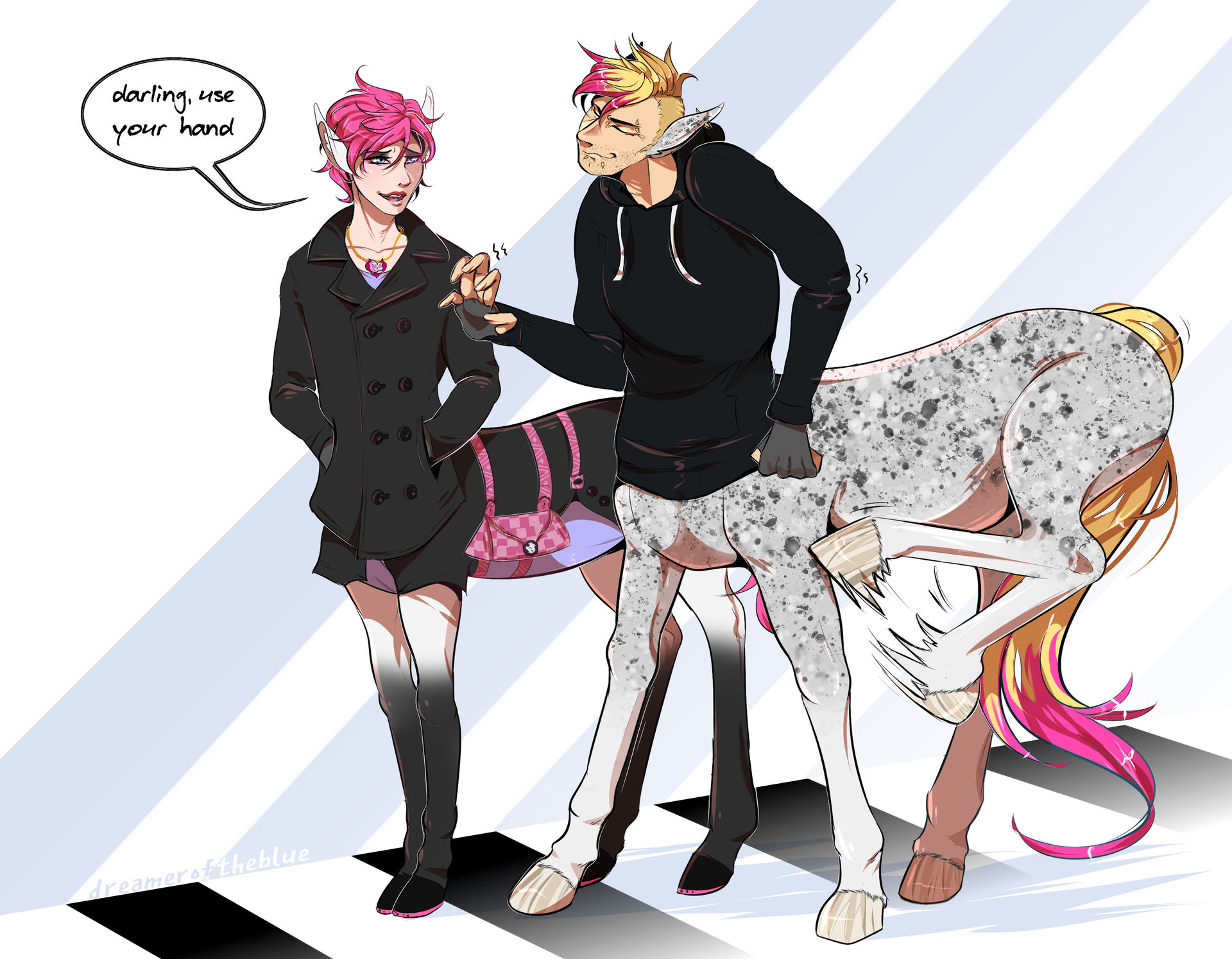 just centaur things by dreameroftheblue on DeviantArt