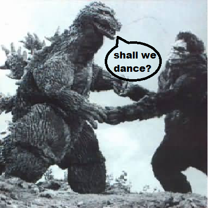 Big G and King Kong have a dance