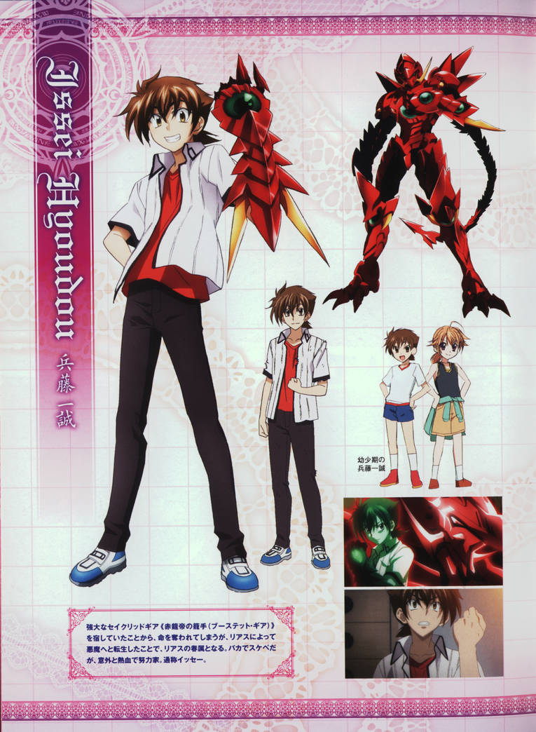 Issei Chibi Highschool.DxD.full.Issei Hyuodo by Kervinked on DeviantArt