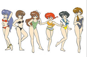 Girls Ranma one half Summer